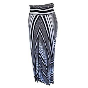 NWOT Striped Maxi Skirt